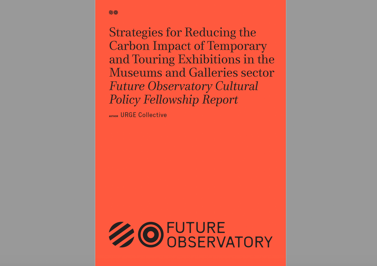 How will the UK cultural sector adapt to Net Zero?